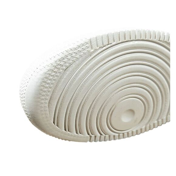 NIKE Air Force 1 Low 'Metallic Swoosh Black' Sneakers Size 9.5 - Picture 15 of 16